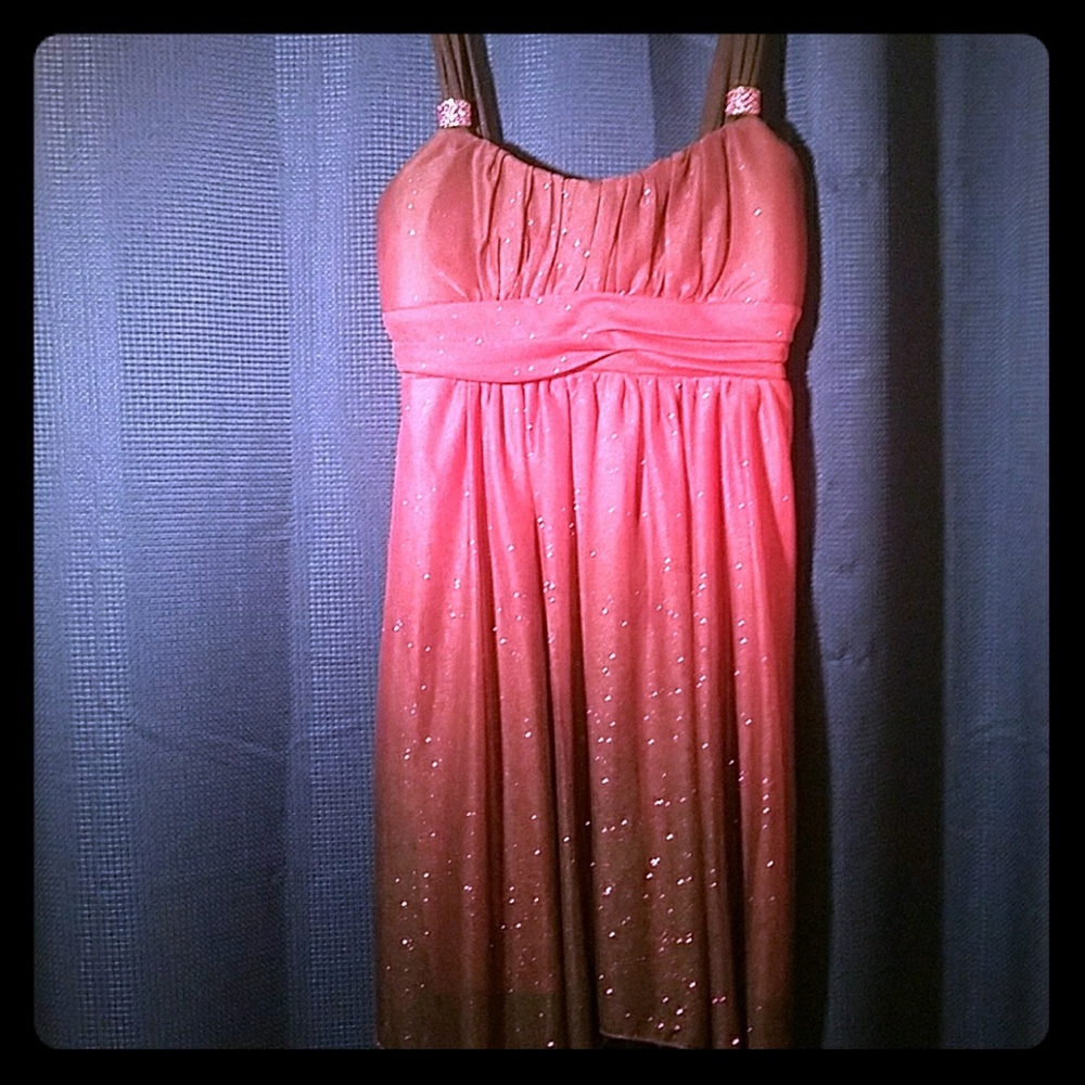 Like new Dark sparkly pink/purple dress